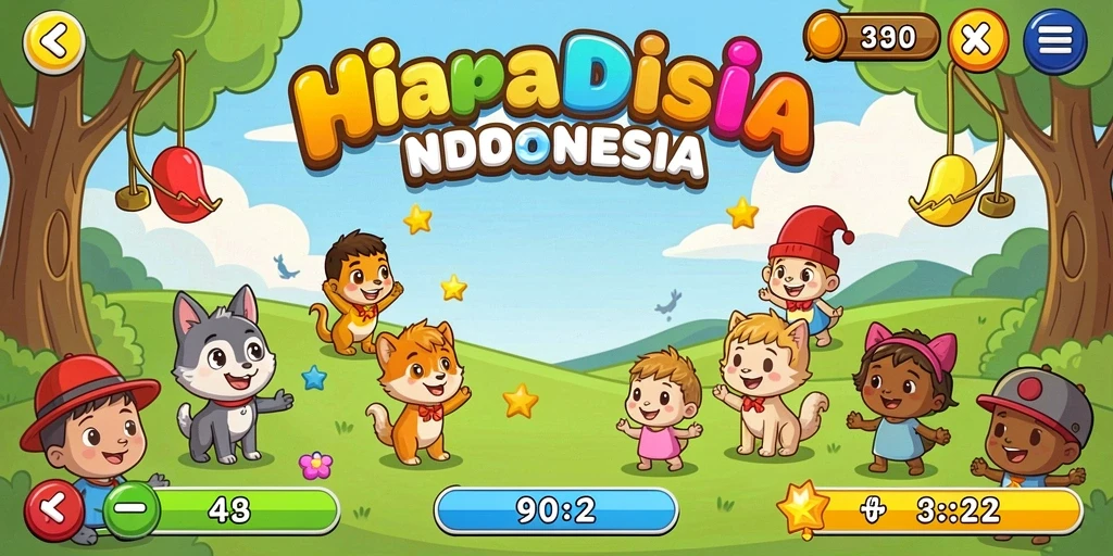 Pengaturan lokasi yang beragam dan menawan.