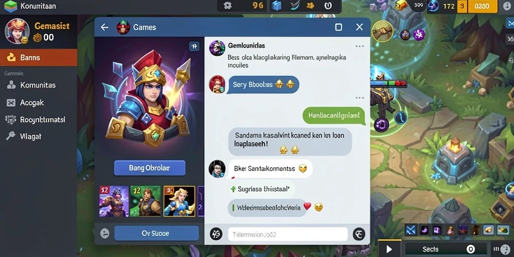 Screenshot fitur turnamen yang menampilkan kompetisi seru.