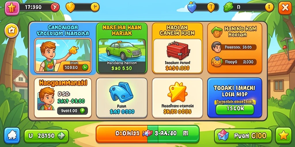 Level yang beragam dan menantang untuk semua pemain.